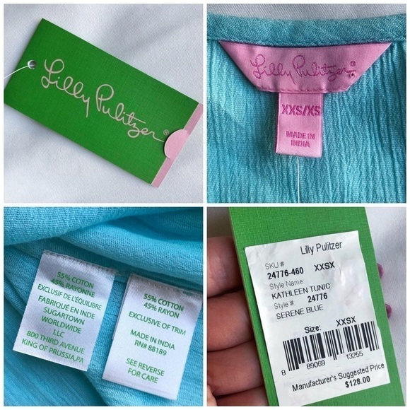 Lilly Pulitzer Kathleen Tunic Top - Picture 8 of 8